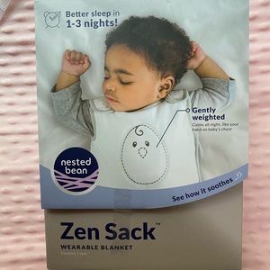 Nested bean sleep sack 0-6 month stars